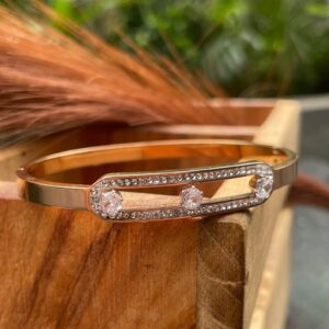 Aurora Glow Open-Circle Bracelet